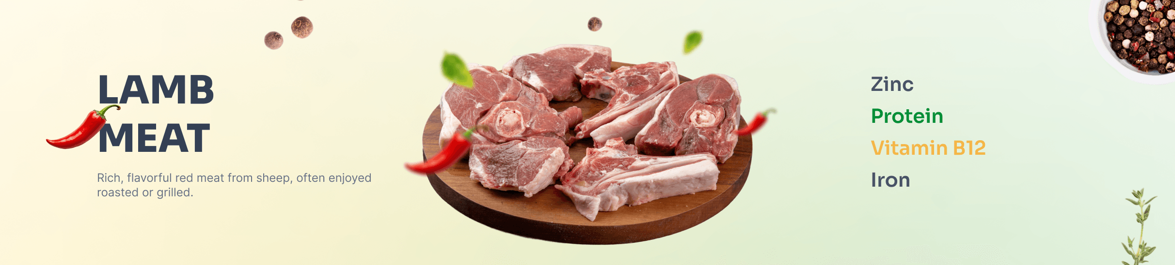 Banner Lamb Meat