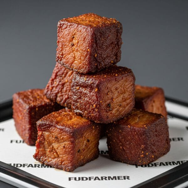 Peppered Fried Goat Meat