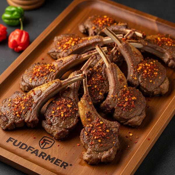 Peppered Lamb chops
