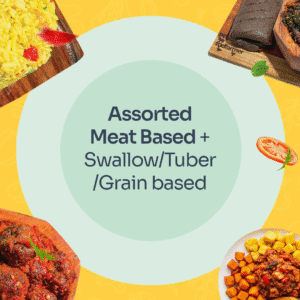 Assorted Meat Based + Swallow/Tuber/Grain based (Ife)
